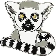 Lemur Hard Enamel Pin (Cloisonne Pin)