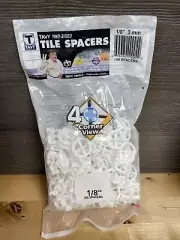 TAVY Two Sided Tile Spacers 100pc 1/8-in 1004 New