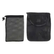 Portable Golf Storage Bag Large Capacity Drawstrings Pouches Nylons Mesh