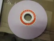 Carborundum PA220-J5-V40 TYPE 12 7" X 1/2" X 1-1/4" Dish Pink Grinding Wheel