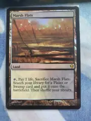 Marsh Flats Zendikar foil fetch mtg
