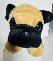 Aurora 12" Pug-Ger Flopsie Plush Stuffed Animal Toy #31413 Brand New