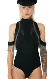 Hot Nights Fringe Bodysuit