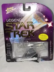 2006 Johnny Lightning Uncharted Territories Star Trek Cloaked Bird Of Prey-Mint