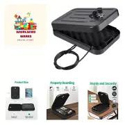 Portable Security Lock Box - Gun Safety, Money, and Document Safe - Personal ...