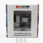 CX Activeon Action Camera 1080p 30fps Recording 2.0" Display 5.0 Megapixels New