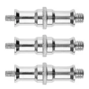 3pcs 1/ 4 3/ 8 Converter Threaded Screw Adapter Studio Light Stand Screw