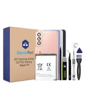 Samsung Galaxy S21 Plus Compatible Battery & Back Cover Lens Installed Replacement DIY Repair Tools Kit