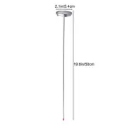 Soil Thermometer 304 Stainless Steel Compost Soil Probe For Plant Growth Culture