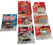 JOHNNY LIGHTNING 1/64 Diecast Pontiac Firebird Bundle of 7 Cars