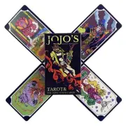 JoJo's Bizarre Adventure Anime Tarot Cards Deck Divination Oracle