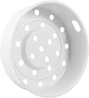 CLISPEED Basket Multi Functional Cooking Container for Seafood Rice Vegetables Easy to Clean Household Cooker Dish Even Heat Distribution