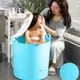 兒童洗澡桶泡澡桶大號小孩嬰兒寶寶洗澡盆可坐手提加高保溫沐浴桶A8MV
