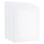 Painting Canvas Panels, 3 Pack 6x6 Inch Rectangle Blank Art Board, White
