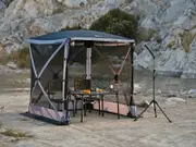 Wild Land Beach Gazebo Marquee Camping Tent 1.8m Mosquito Screen Net Portable