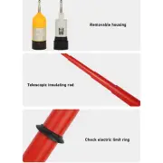 Telescopic Voltage Tester 10kv Mini Acousto Optic Electroscope Detector