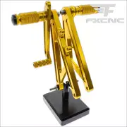 CNC Gold Front Rearsets Foot Rest Footpegs For RS125/GP125 1995-2013 2012 2011