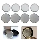 2 Pack Metal Coffee Filters Stainless Steel Mesh Strainers for AeroPress (61mm)