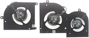 Laptop CPU GPU Cooling Fan BS5405HS-U4W BS4505HS-U5C for MSI Creator Z16 MS-1571 1571(CPU GPU Fan)