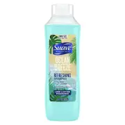 Suave Essentials Refreshing Shampoo, Ocean Breeze 22.5 Fl Oz 079400495938VL