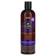 Hask Beauty, Curl Care, Detangling Conditioner, For All Curls Patterns, 12 fl oz (355 ml)