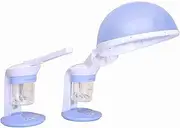 2 in1 Ozone Facial and Hair Steamer Face Steamer Mini Table Top Hot Moisturizing Portable