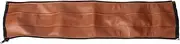 Stroller Handle Cover, Brown Baby Stroller Armrest Handle Sleeve Cover, PU Universal Removable Handle Cover for Grip Bar Replacement Accessories