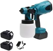 Labymos Cordl High Prure Airl Spray Gun Paint Sprayer for 18V Battery AU