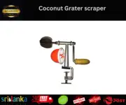 Coconut Grater scraper shredder ODIRIS Stainless Steel Blades Good Quality