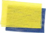 Healeved 2pcs African Exfoliating Body Scrubber Net Lightweight Shower Mesh Sponge for Back Scrubbing Skin Care Easy to Clean Dry for Men Women