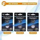 Assorted Mixed LITHIUM Button Cell Batteries CR2016CR2025CR2032 Power Energy AU