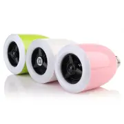 Wireless bluetooth Speaker Audio Lamp LED Light 25 PINK