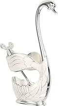 OFFSCH 1 Set Coffee Spoon Set with Holder Stylish Multi Functional Kitchen Gadget for Serving Stirring and Seasoning and Easy to Clean for Desserts Salads and Cocktails