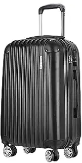 [Bestar] 24" 66cm Luggage Trolley Travel Set Suitcase Carry On Hard Case Lightweight Black