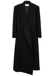 The Row Dhani Oversized Wool Coat - Black - S (UK8-10 / S) S (UK8-10 / S)
