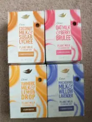 (4) Dove Plant Milk Cleansing Bar Soap 5 oz ( 4 varieties )
