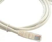 Cablix Cat 5E UTP Patch Cord with Boot, 5ft, White, 10-Pack – Reliable Ethernet Cable for Fast Networking & Internet Connections