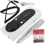 DEARMAMY Portable Nail Polishing Machine Electric Nail Drill Professional for Filing Polishing and Drilling