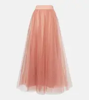 Zimmermann Tulle maxi skirt