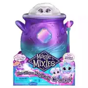 Magic Mixies Magical Misting Cauldron with Interactive 8" Plush Purple Blue Toy