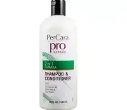 Per Cara Pro 2-In-1 Shampoo and Conditioner, 32 oz. Bottles (Set of 24)