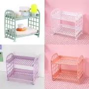 Desk Desktop Organizer Storage Rack Student Dormitory Cosmetics Hollow Shelfs