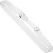 WHAMVOX Men's Women's Elastic Shirt Stay Anti-crease Waist Belt for Bartenders Office Workers