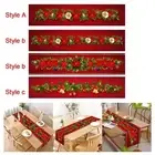 Christmas Tablecloth, 13x71 Inch Red Decorative Tablecloth, Table Decor, Winter