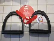 Compositi Premium Profile Stirrups Adult Black New