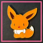 Pokemon Eevee Chibi 1" Enamel Pin