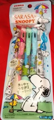 Limited quantity Sarasa clip Snoopy Snoopy Zebra #a4581e