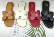 Women's Design H Slide Sandals Size 6-11