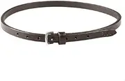 Horze COB Size Dark Brown Flash Strap English Bridle Headstall Noseband Piece Replacement Strap ONLY