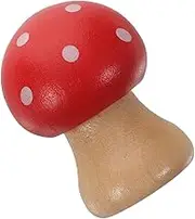 Cute Mushroom Message Folder Menu Card Holder Wood Photo Stand Office Decorative Accessory